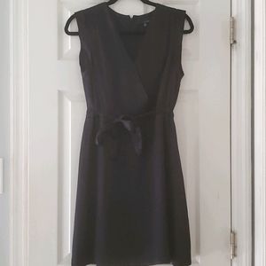 Navy Blue Dress with Tie Waist Size Small